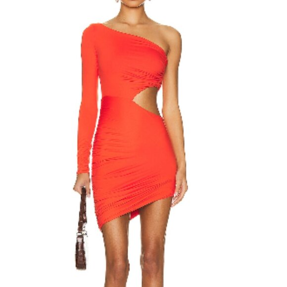 ALIX NYC Margeaux One-Shoulder Mini Dress - Picture 1 of 7